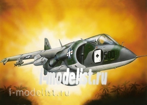 72274 East Express 1/72 Aircraft fire support Harrier