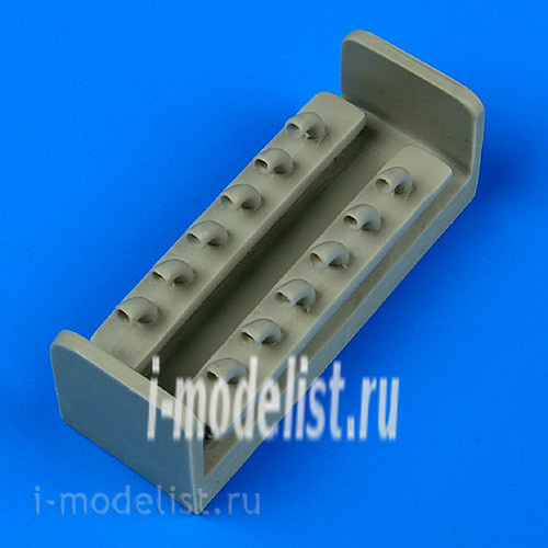 QB48 688 QuickBoost 1/48 Set of add-ons for P-40E Kittyhawk Exhaust