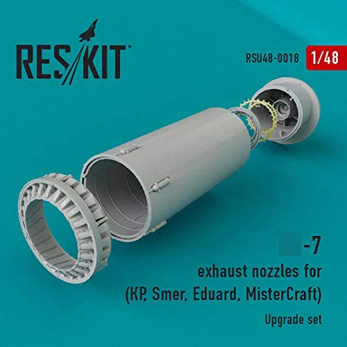 RSU48-0018 RESKIT 1/48 С-7 nozzles (for KIT KR, Smer, Eduard, MisterCraft)