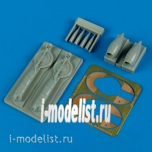 QB48 463 Quickboost 1/48 Conversion kit for P-38J Lightning update turbo & air intakes