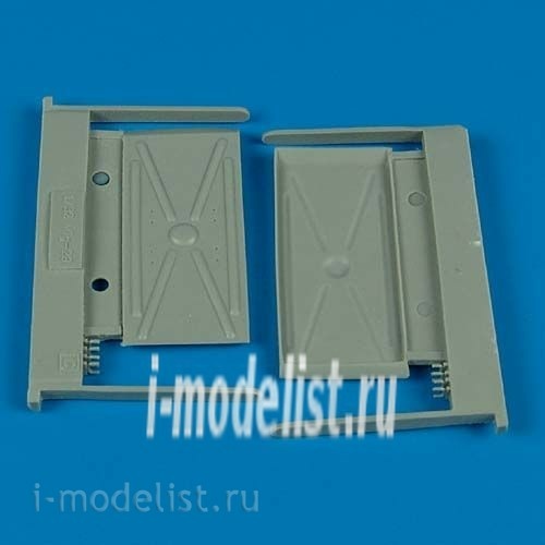 QB32 092 QuickBoost 1/32 add-on Kit MiG-29A Fulcrum air intake covers type C