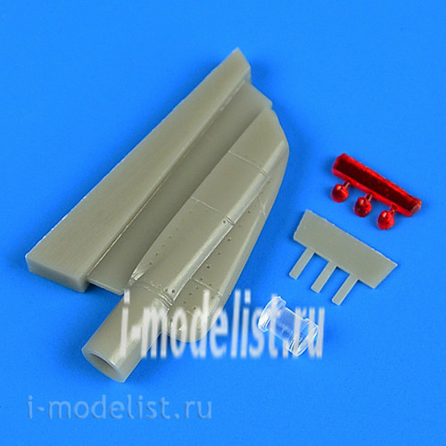 QB72 568 1/72 QuickBoost * a Set of additions to the F-14A/B Tomcat Chin Pod with ECM/TCS equip.