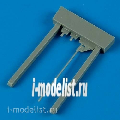 QB48 413 Quickboost 1/48 Aviation weapons for Lavochkin La-5 gun barrels and pitot tube