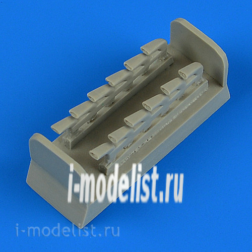 QB48 841 Quickboost 1/48 Set for Ju 87B Stuka exhaust - engine without covers