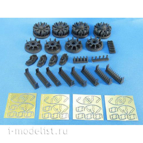 MDR4861 Metallic Details 1/48 Add-on kit for B-17G. Engines