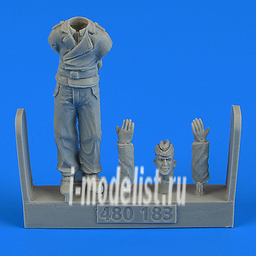480 183 Aires 1/48 German WWII Tank crew - Trooper A expansion Pack