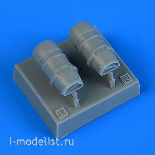 QB72 627 Quickboost 1/72 Macchi MC.205 Veltro oil radiators add-on Kit