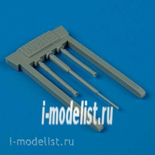QB48 278 Quickboost 1/48 Aircraft weapons for Ki61-I Hien gun barrels and pitote tube