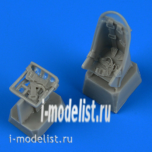 QB72 543 QuickBoost 1/72 Ju-87 Stuka Seats with Safety Belts add-on Kit