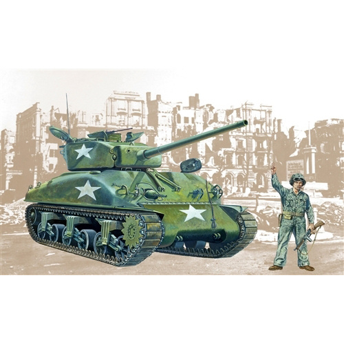 0225 Italeri 1/35 M4A1 SHERMAN
