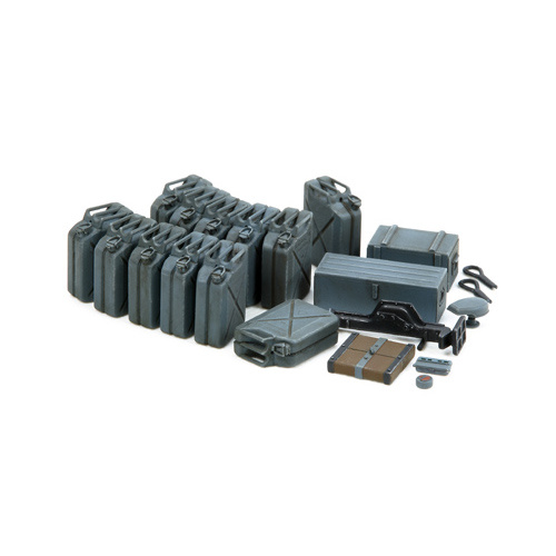 35315 Tamiya 1/35 Him. canisters of early type (12 pieces), boxes, etc.