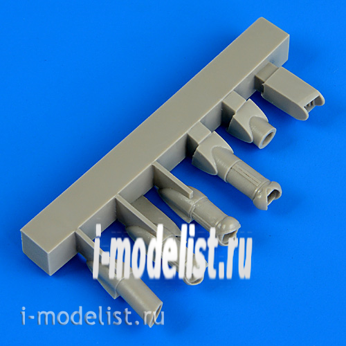 QB72 459 QuickBoost 1/72 add-on Kit for Bf 110 air intakes