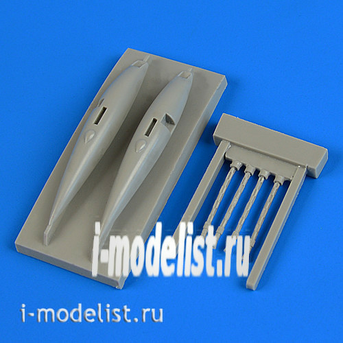 QB48 741 1/48 QuickBoost * a Set of additions to the Gloster Gladiator Gun Pods