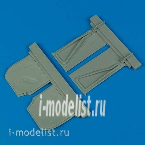 QB32 061 QuickBoost 1/32 add-on Kit P-51B Mustang undercarriage covers
