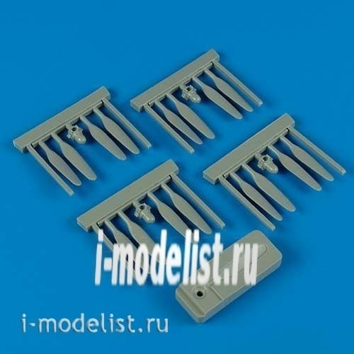 QB72 336 QuickBoost 1/72 add-on Kit B-24 Liberator propellers w/tool