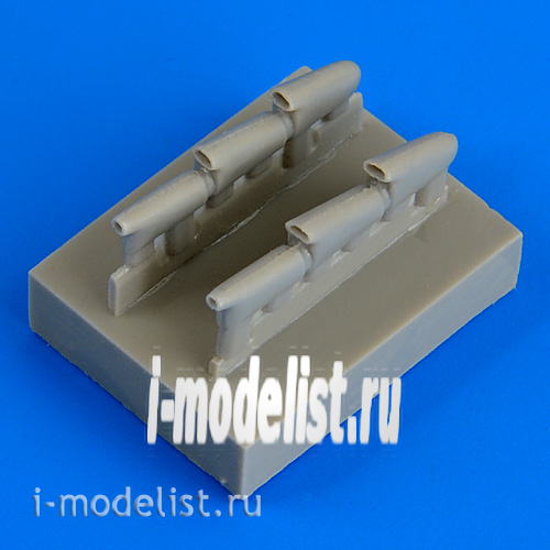 QB72 456 QuickBoost 1/72 add-on Kit for Hurricane Mk. I - late exhaust