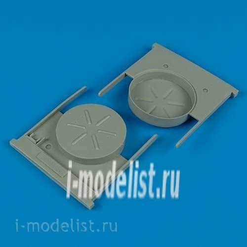 QB32 087 QuickBoost 1/32 add-on Kit MiG-29A Fulcrum exhaust covers (A)