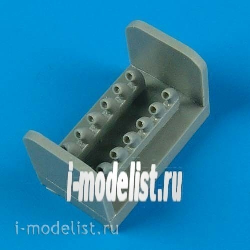 QB72 361 QuickBoost 1/72 Curtiss P-40B exhaust add-on Kit