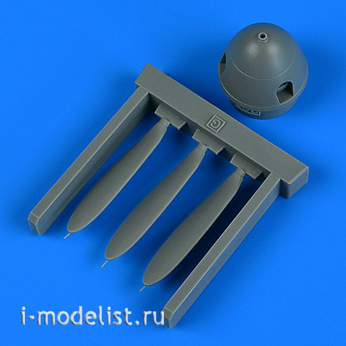 QB48 944 Quickboost 1/48 Extension to the Bf 109G propeller model