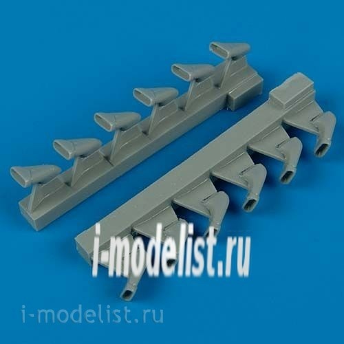 QB32 078 QuickBoost 1/32 Spitfire Mk add-on Kit.IX exhaust - fishtail
