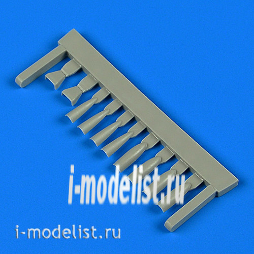 QB72 590 QuickBoost 1/72 add-on Kit MiG-25 RBT air scoops