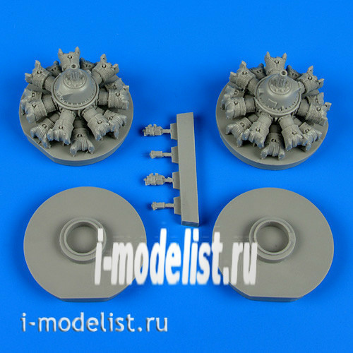 QB48 554 Quickboost 1/48 Set for B-25 Mitchell engines