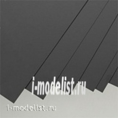 P001 models World 1 sheet 0.5 mm (White) + 1 sheet 1.0 mm (Black) size 15x30cm
