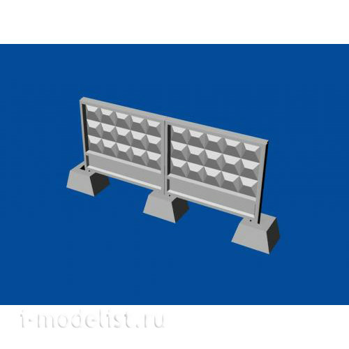 MDR14403 Metallic Details 1/144 Russian concrete fence PO-3
