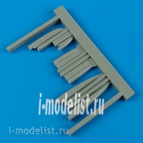 QB32 123 QuickBoost 1/32 add-on Kit MiG-21MF Fishbed J air scoops