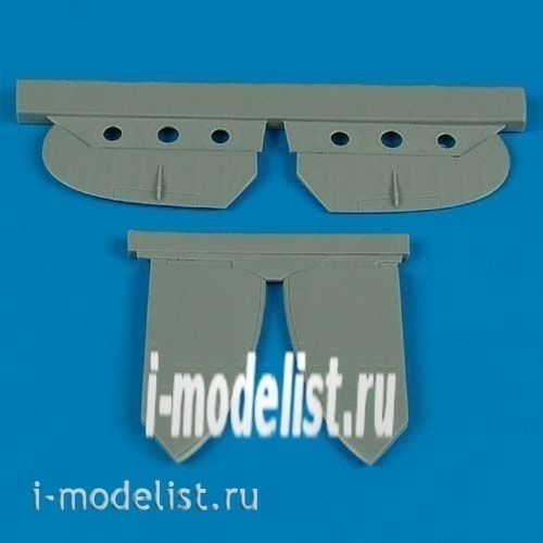 QB48 355 Quickboost 1/48 Conversion kit for Spitfire Mk.V stabilizer