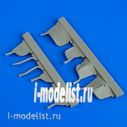 QB48 648 QuickBoost 1/48 La-5FN exhaust add-on Kit