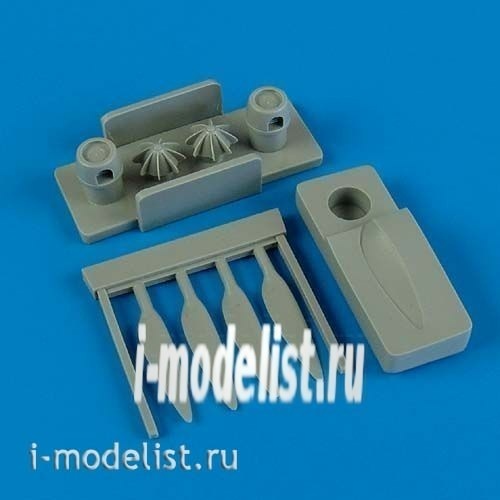 QB48 393 Quickboost 1/48 Propeller for Fw 189 propeller w/tool