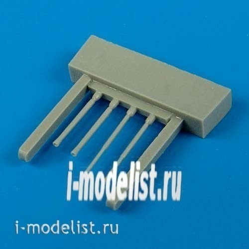 QB72 402 QuickBoost 1/72 add-on Kit A6M5 Zero gun barrels & pitot tube