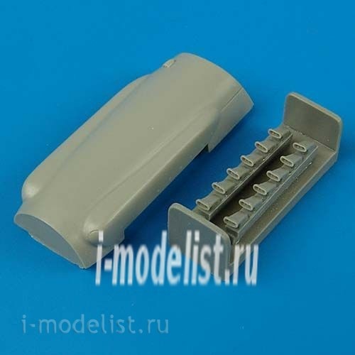 QB48 229 Quickboost 1/48 Kit for Spitfire Mk. XIV cowling and exhaust