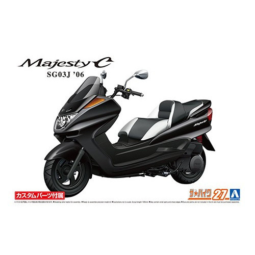 06325 Aoshima 1/12 Yamaha Majesty C '06 With Custom Parts