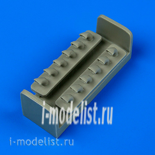 QB48 674 QuickBoost 1/48 Set of add-ons for P-40K Kittyhawk Exhaust