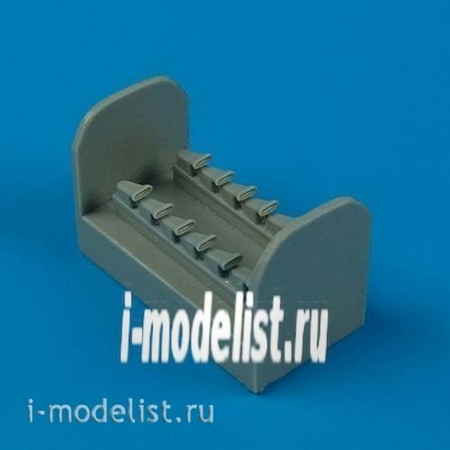 QB72 237 QuickBoost 1/72 add-on Kit Spitfire Mk. XIV exhaust - fishtail