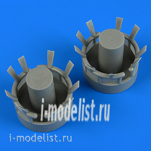 QB48 733 1/48 QuickBoost * a Set of additions to the Dornier Do 17Z-2 Exhaust - Type B
