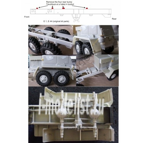 135008/2 HADmodels the conversion of the 1/35 U-4320 APA-5D Fieldstarter vehicle (for the model company 