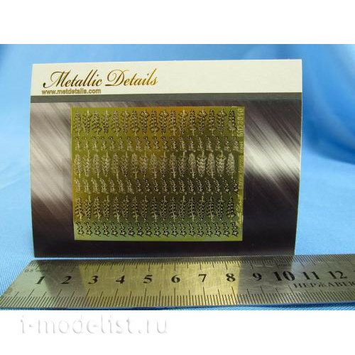 MD3510 Metallic Details 1/35 Photo Etching Liana Leaves Type 1
