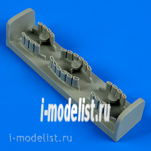 QB48 621 QuickBoost 1/48 Set of add-ons for Dornier Do 217 exhaust