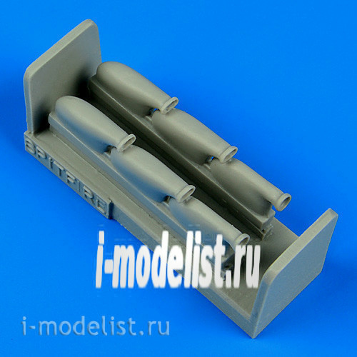 QB32 168 QuickBoost 1/32 Set of additions to the Spitfire Mk.II exhaust