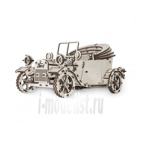 1-09 EWA Collectible mechanical model of wood Ford 
