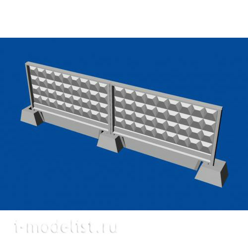 MDR14406 Metallic Details 1/144 Russian concrete fence P6Vm