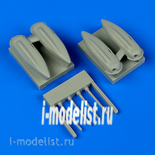 QB48 692 QuickBoost 1/48 add-on Kit for B-25J Mitchell External Gun Packs