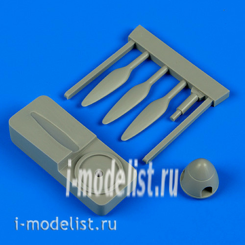 QB72 422 QuickBoost 1/72 add-on Kit Ju 87B/R Stuka propeller w/tool