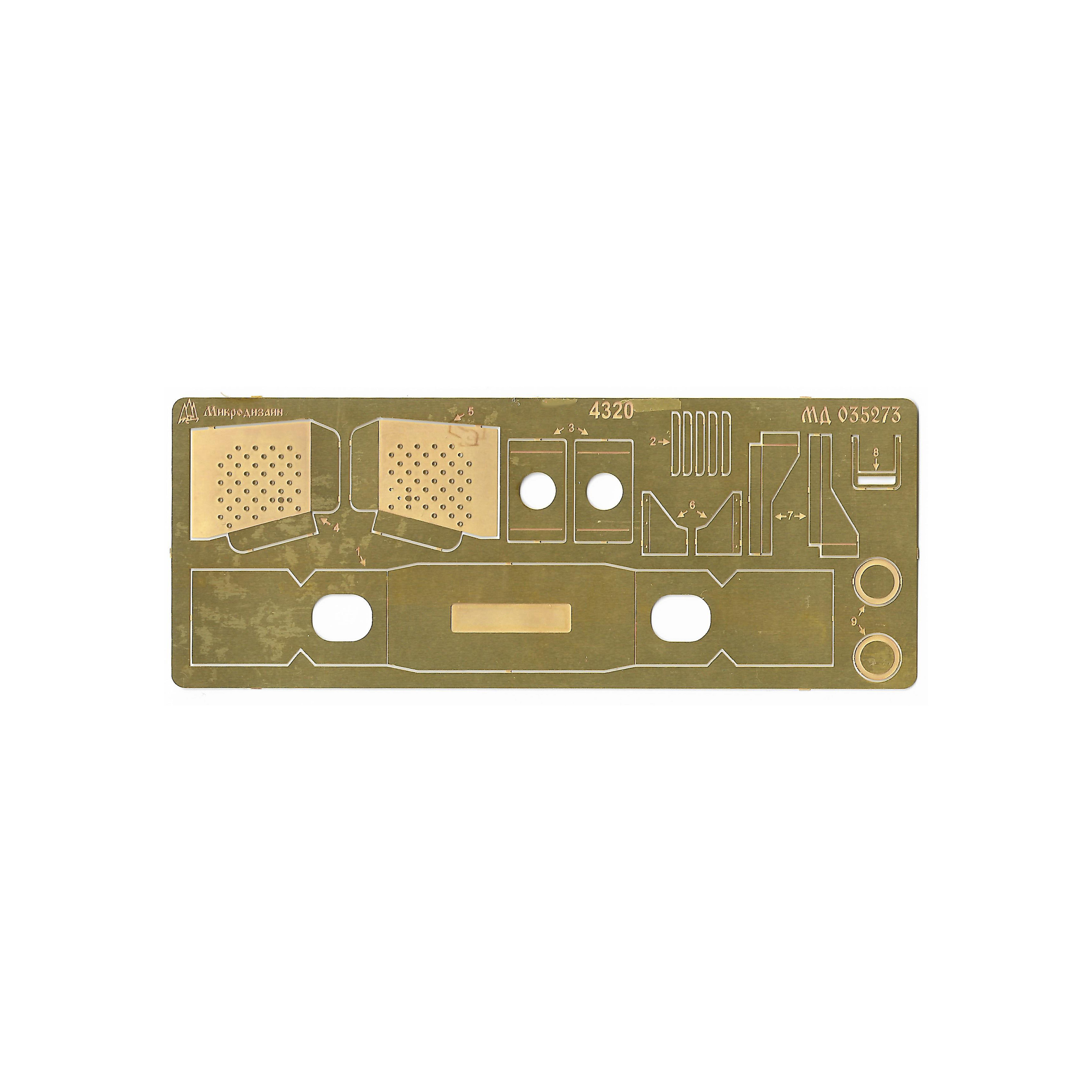 035273 Microdesign 1/35 Bumper U-4320 from Zvezda