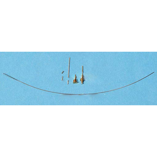 D35014 Zedval 1/35 Antenna input and three-meter antenna for BTT equipped with R-168 radio stations. For installation on new and modernized after 2005 tanks and fighting vehicles T-72, T-80, T-90, BMP-2, BMPT 