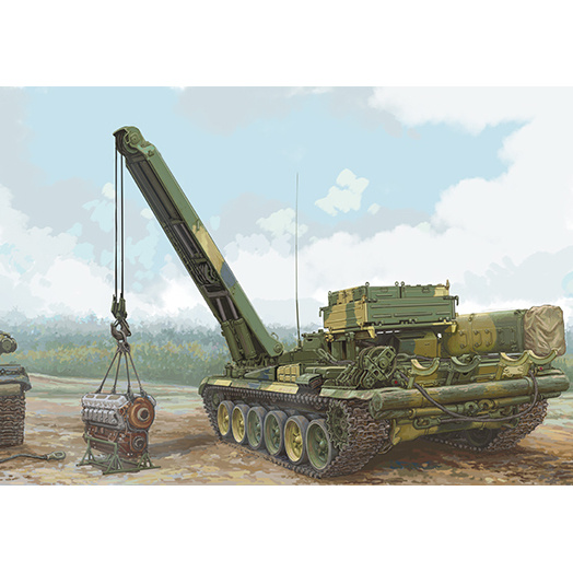 09553 Trumpeter 1/35 Russian BREM-1
