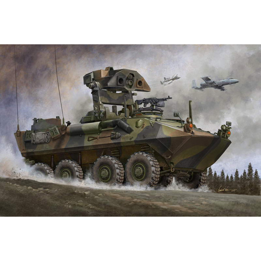 00372 Trumpeter 1/35 USMC LAV-AT Light Armored Vehicle Antitank
